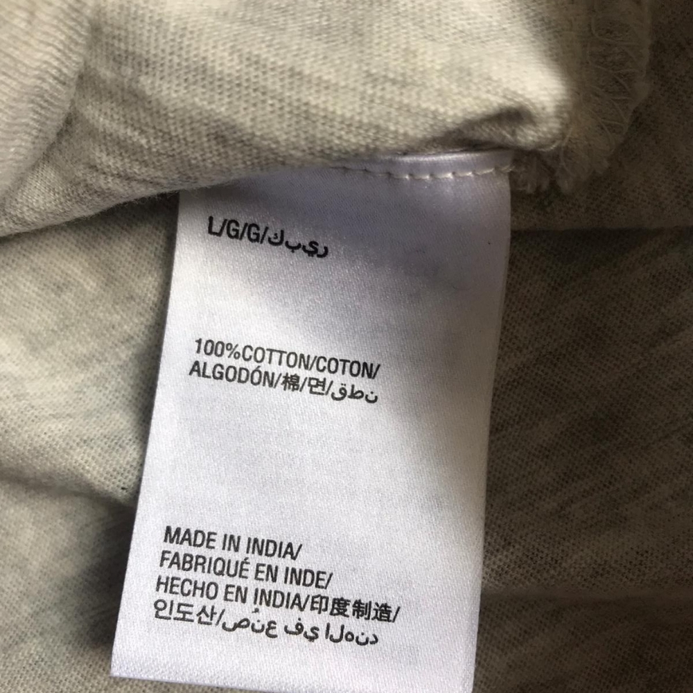Style & Co women's Short Sleeve Grey T-Shirt Large - Picture 6 of 6